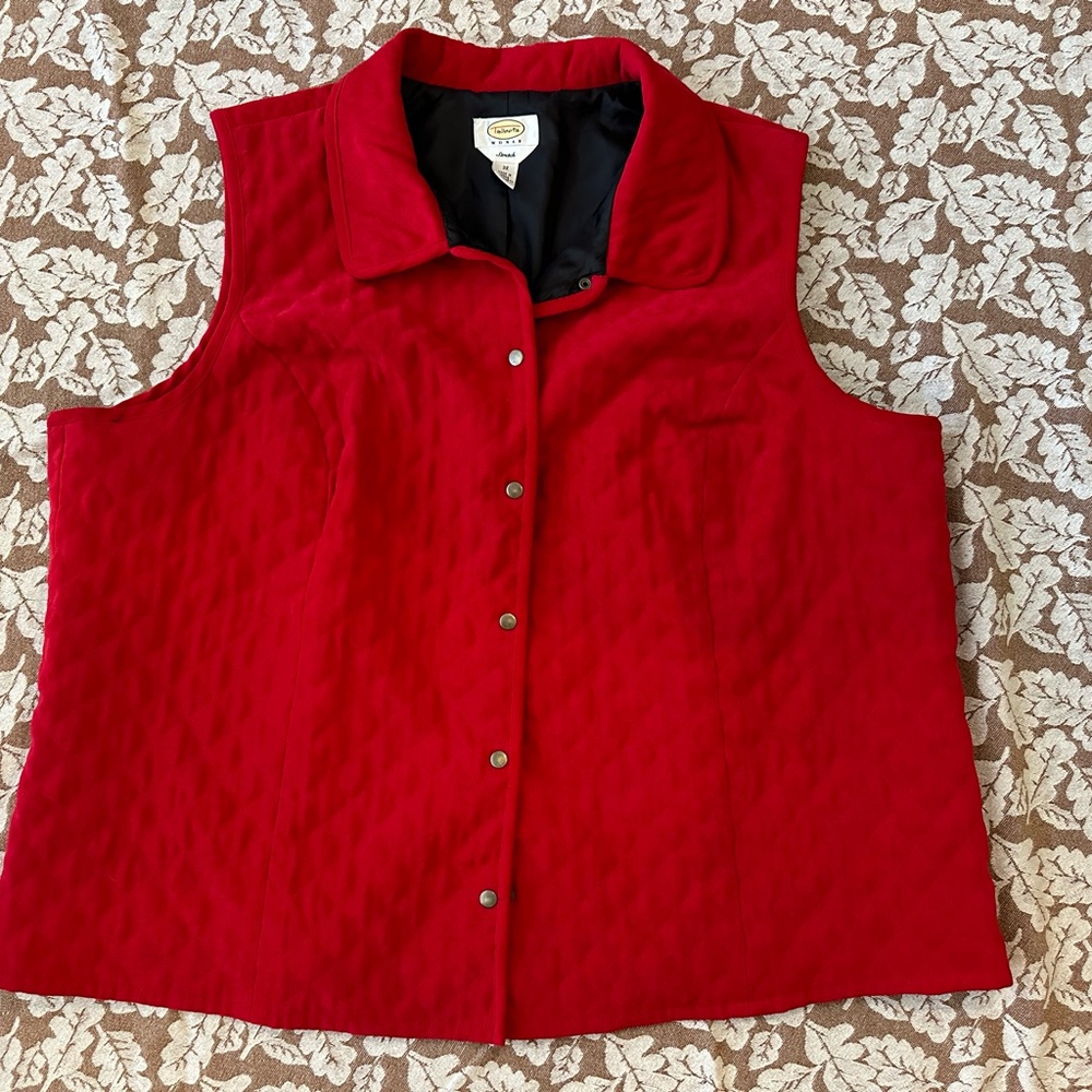 Red Talbots Vest